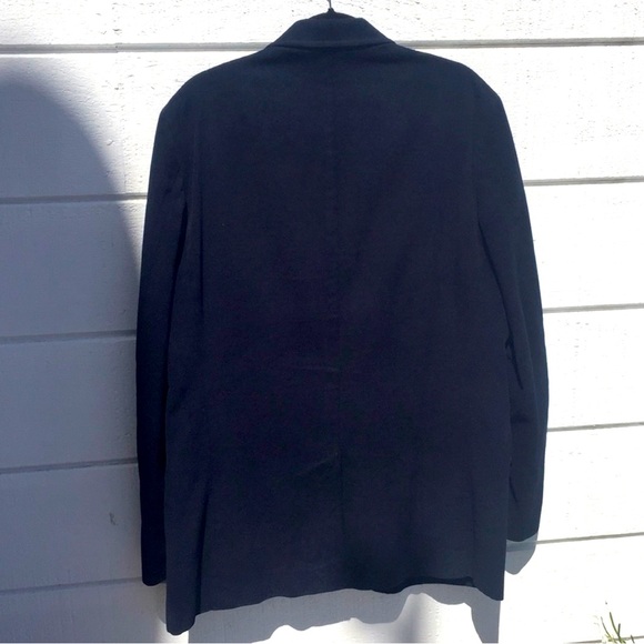 H by Hilfiger Blue Sports Coat - Picture 4 of 8